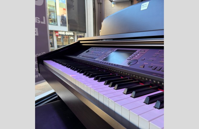 Yamaha CVP207 Satin Rosewood Digital Piano, Used - Complete Package (SN:609466) - Image 7